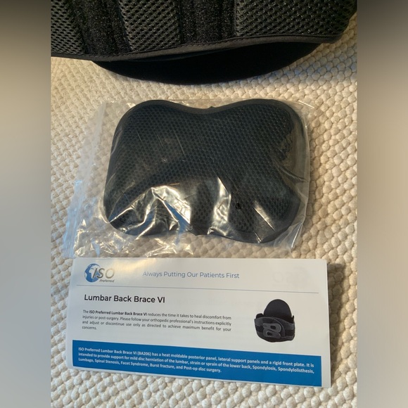 LUMAR BACK BRACE VI BY ISO PREFERRED - Picture 2 of 7